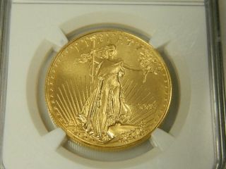 2005 Gold American Eagle G$50 Ngc Ms 70 State 70 1 Oz photo