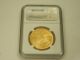2005 Gold American Eagle G$50 Ngc Ms 70 State 70 1 Oz Gold photo 3