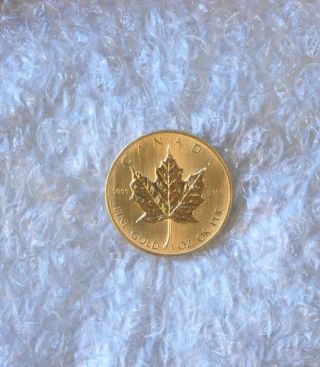 1984 Canadian $50 Gold Coin 1 Oz. photo