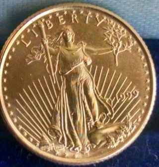1999 1/10 Ounce American Gold Eagle photo