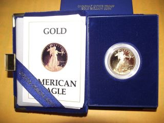 1987 - P American Eagle One Half Ounce (1/2oz) Gold Proof Coin photo