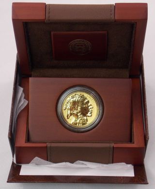 U.  S.  2013 American Buffalo 1 Oz.  9999 $50 Gold Reverse Proof Coin W/ photo