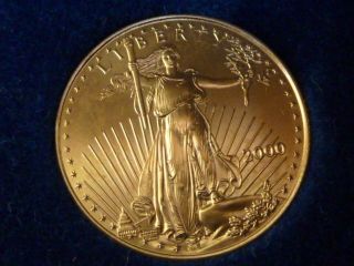 2000 American Gold $25 1/2 Oz Eagle photo