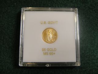 Us Limited Issue 2004 1/10 Oz American Gold Eagle Graded By Us Govt photo