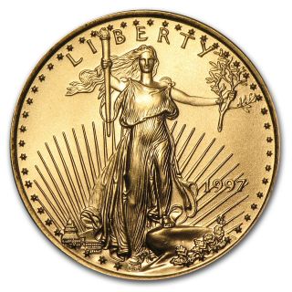 1997 1/4 Oz Gold American Eagle Coin photo