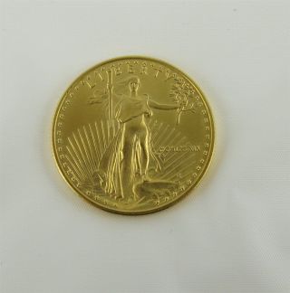 1989 American Eagle 1/2 Oz 999 Fine 25 Dollar Gold Coin photo