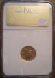 2006 $5 Gold Eagle 1/10oz Ms 70 Ngc First Strikes Red Label Gold photo 1