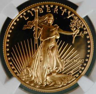 1990 P $25 Gold Eagle 1/2 Ounce Proof Coin Ngc Pf 69 Ultra Cameo photo