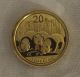 2014 1/20 Oz Chinese Panda Gold Coin Gold photo 1