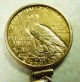 1928 Indian Head 2 - 1/2 Dollar Gold Coin With 14k Gold Bezel Pendant 5.  3 Grams Gold photo 2