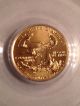 1999 $5 American Gold Eagle Pcgs Ms69 Graded & Uncirculated Gold photo 3