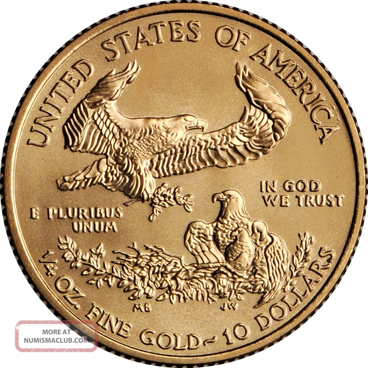 2014 1/4 Troy Oz Gold American Eagle