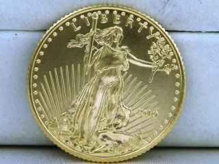 2010 1/10 Ounce Gold American Eagle $5 Bullion Coin photo