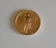 1987 American Gold Eagle 1/4 Oz.  Fine Gold $10 Coin With Display Holder Bullion Gold photo 1