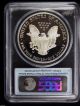 2006 - W 20th Anniversary American Silver Eagle Proof Pcgs Pr70 First Strike Gold photo 1