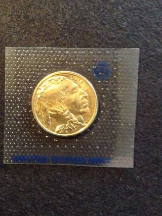 2014.  9999 Gold American Buffalo 1 Oz.  Coin photo