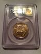 2004 Gold $25 American Eagle 1/2 Ounce Coin Graded By Pcgs Ms69 Gold photo 3