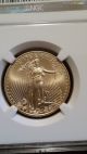 Great Deal 2008 - W $25 Gold Eagle 1/2 Oz.  Ngc Ms 70 Gold photo 6