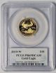 2010 W Pcgs Pr69dcam $10 Gold Quarter Oz Eagle Diehl Signature Name Your Price Gold photo 1