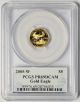 2005 W Pcgs Pr69dcam $5 Gold Tenth Oz Eagle Diehl Signature Name Your Price Gold photo 1