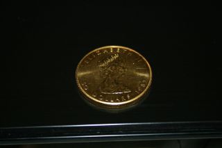 1982 One Ouce Pure Gld Maple Leaf Canada $50 Gold Coin photo