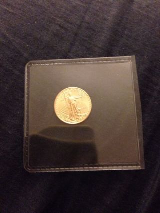 2013 Gold American Eagle 1/10 Oz $5 Coin photo