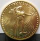 1993 Bu 1/4 Oz $10 Gold American Eagle Unc Coin Gold photo 1