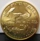 1993 Bu 1/4 Oz $10 Gold American Eagle Unc Coin Gold photo 2