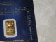 1 Gr Gram 999.  9 24k Fine Gold Premium Igr / Ibr Bullion Bar - Istanbul Refinery Gold photo 9