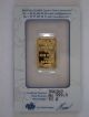 10 Gram Pamp Suisse Gold Bar.  9999 Fine (in Assay) Gold photo 2