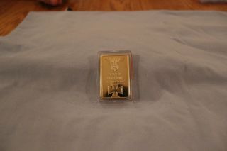 1 Oz Deutsche Reichsbank Gold Bar.  999/1000 Gold photo