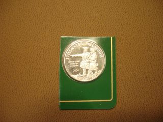 2004 Stillwater Palladium 1/10 Ounce Coin Lewis & Clark photo