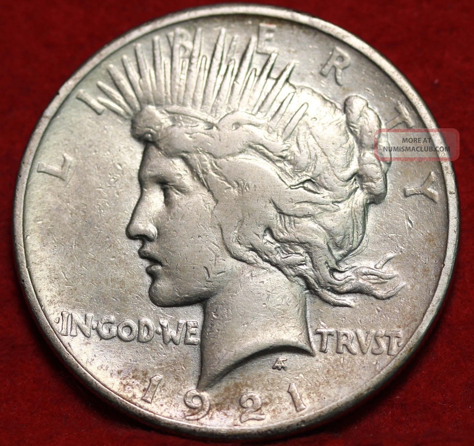1921 Silver Peace Dollar
