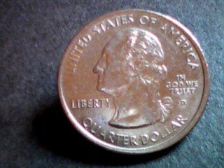2001 - D York State Quarter Error Broad Struck On Both Sides Of The Coin 5 photo