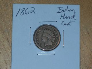 1862 Indian Head Cent (coin) photo