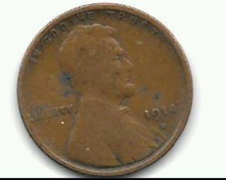 1914 D Lincoln Wheat Cent Key Date photo