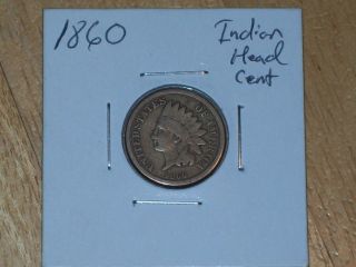 1860 Indian Head Cent (coin) photo
