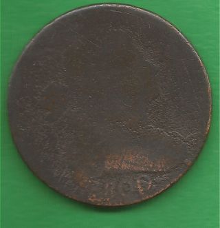 1800 Draped Bust,  Large Cent - 214 Years Old photo