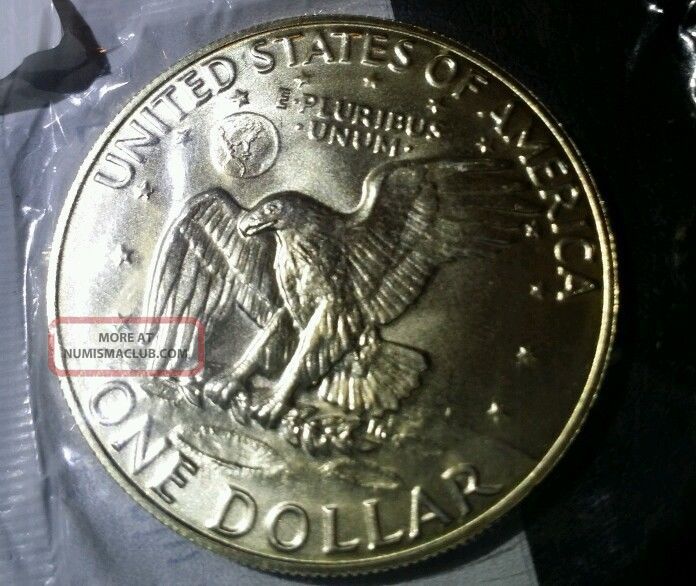 1974 S Eisenhower Dollar 40 Silver Uncirculated