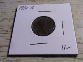 1910 S Lincoln Cent - Tough Early Year Semi Key - P192 photo