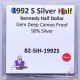 1992 S Kennedy Half Dollar Gem Deep Cameo 90 Silver Proof Coin Us Half Dollars photo 2