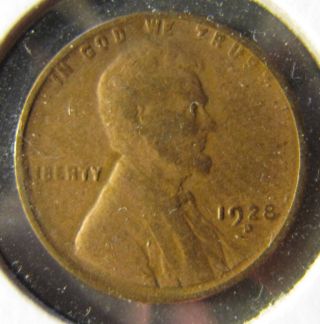1928 D Lincoln Wheat Penny photo
