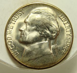 1944 - S 5c Jefferson Nickel,  Uncirculated,  300 photo