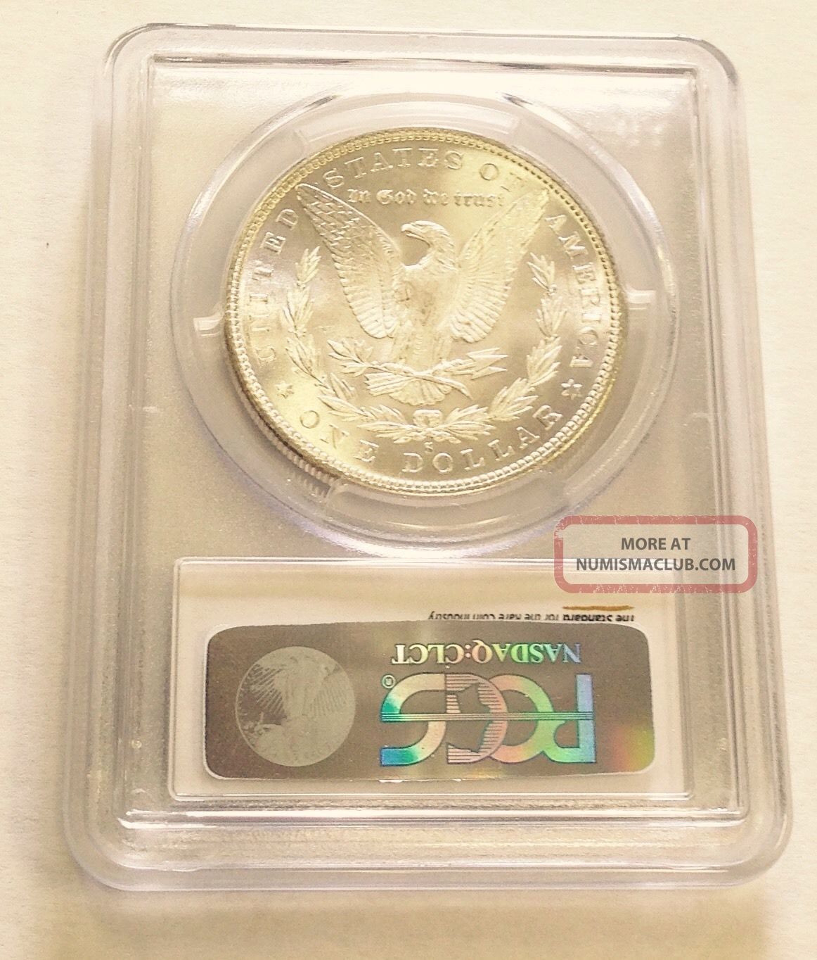 Uncirculated 1881-S Morgan Silver Dollar San Francisco Minted BU/Unc