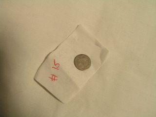 Circulated,  90 Silver,  3 - Cent Treme,  About A Grade P - 1 photo