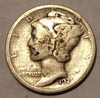 1921 Mercury Dime - Key Date Coin photo