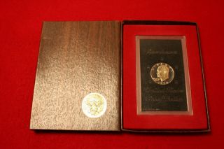 1974 Proof Eisenhower Dollar (brown Ike 40 Silver) [3 Available] photo