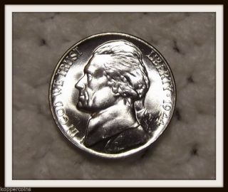 1944 - D Jefferson Silver Nickel (bu) photo