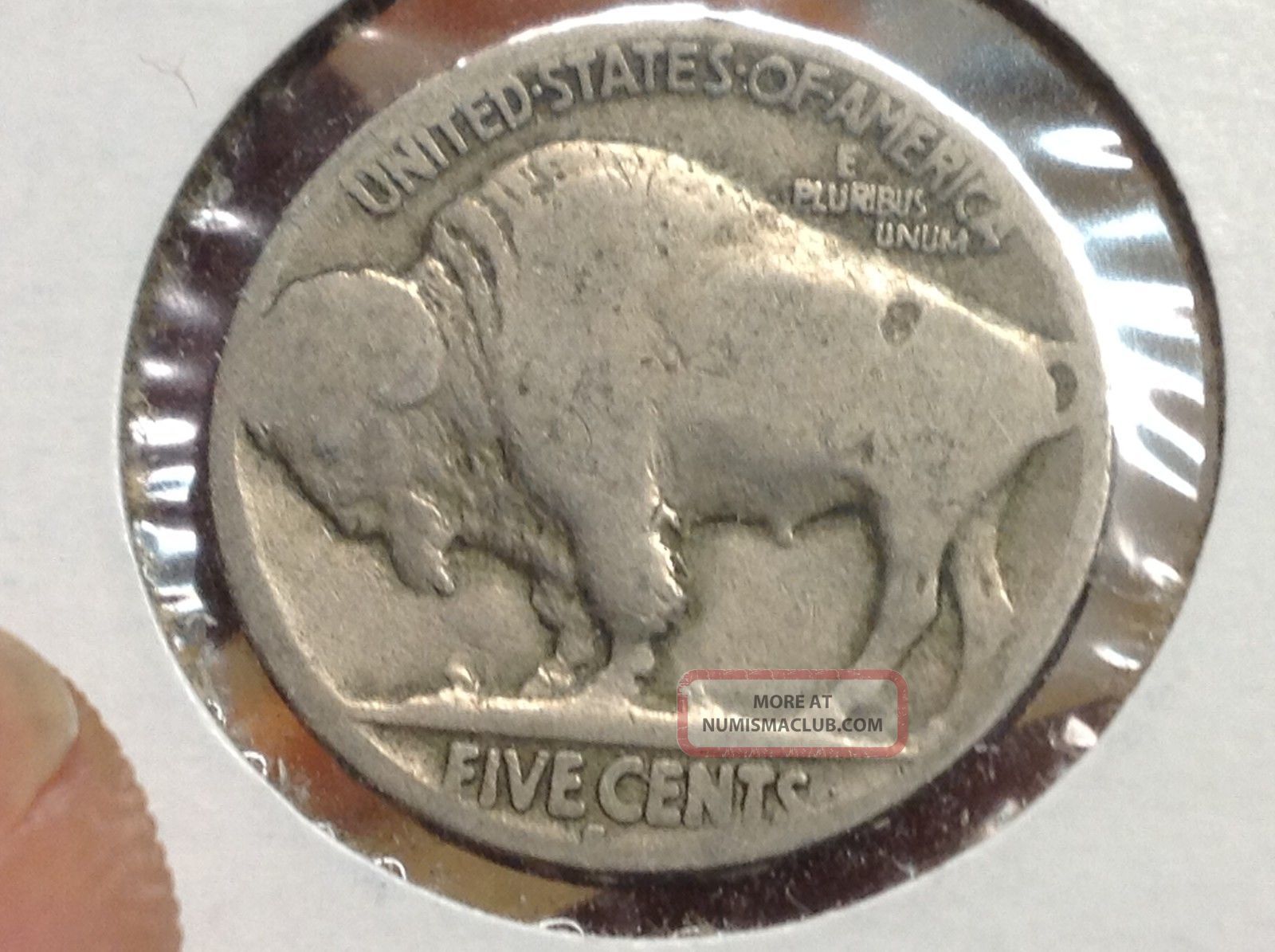 Key 1915 - S Buffalo Nickel Low Mintage Restored Date