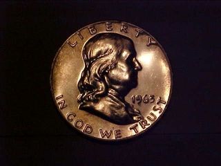 1963 Franklin Half Dollar Proof 2896 Give Me An Offer photo